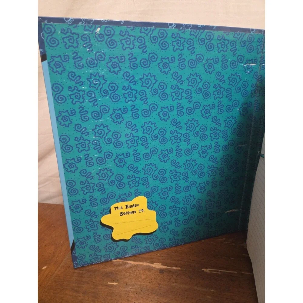 Nickelodeon’s Rugrats 3-ring Binder  Tommy And Spike 1990s Vintage